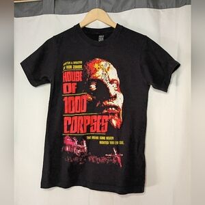 House of 1000 Corpses Rob Zombie T-Shirt Men's S/P Good Condition Horror Movie